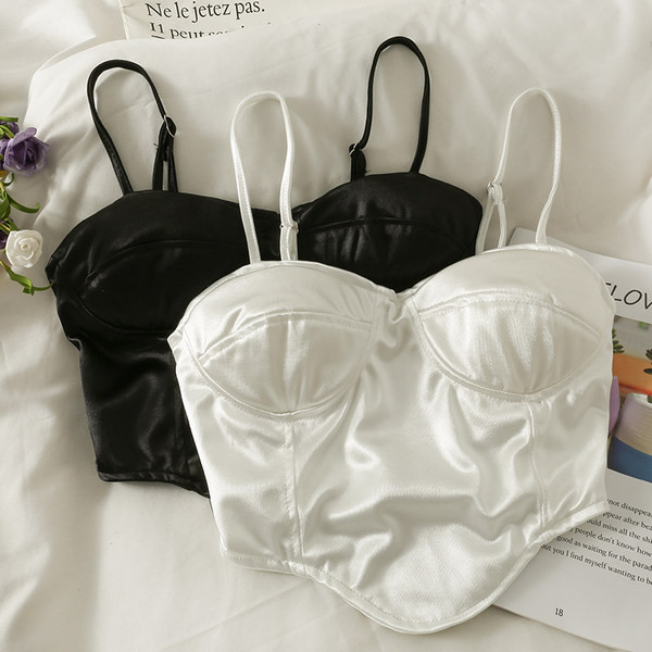 Női modern mellszobor vékony pántokkal, többféle színben