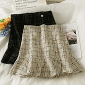 Uus mudel naiste nööpidega seelik