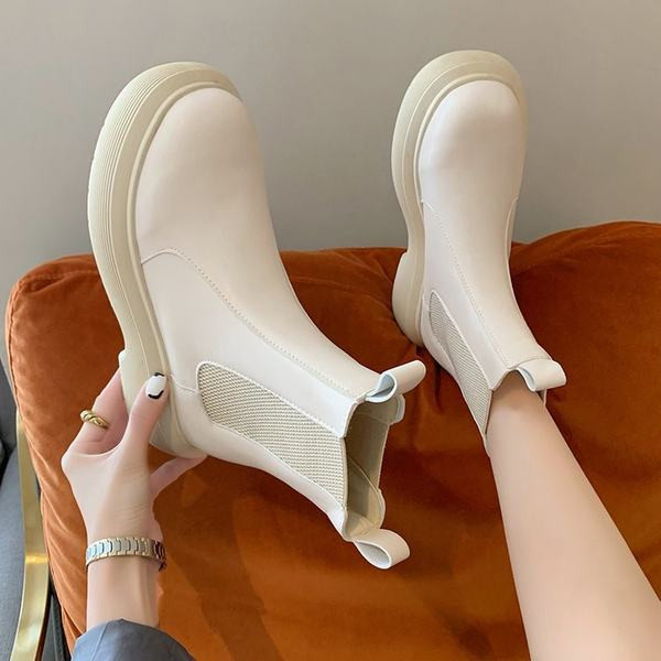 Нов модел боти тип британски стил от еко кожа 