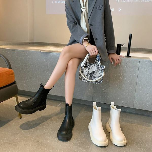 Нов модел боти тип британски стил от еко кожа 