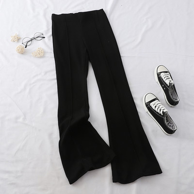 Női sima, magas derekú nadrág két színben