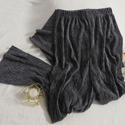 Lezser hosszú nadrág elasztikus derékkal