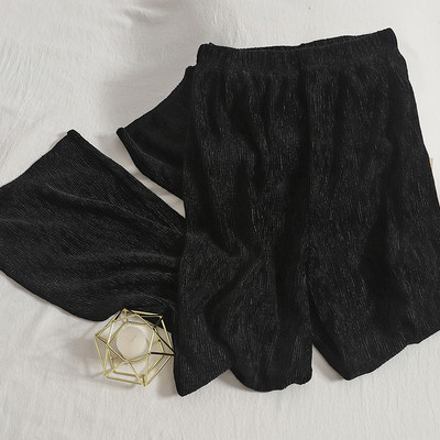 Lezser hosszú nadrág elasztikus derékkal