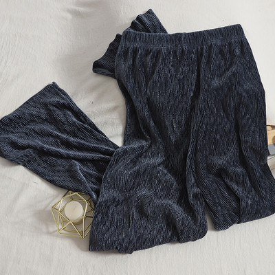 Lezser hosszú nadrág elasztikus derékkal