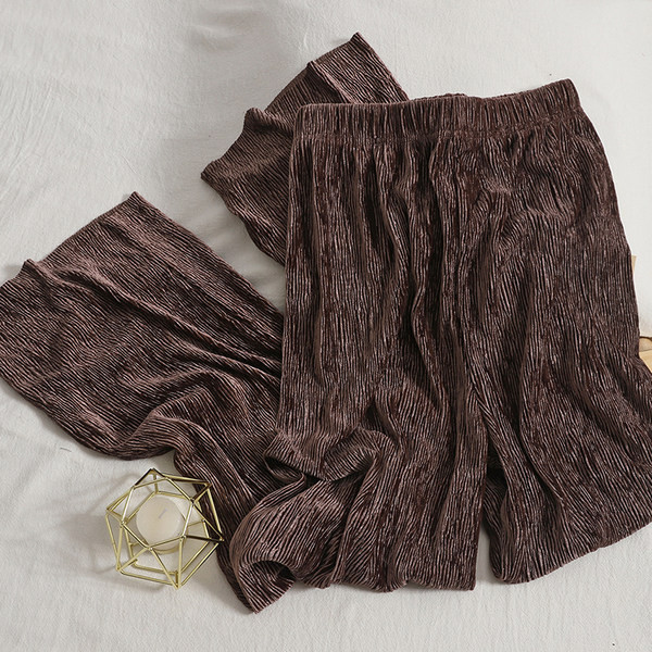 Lezser hosszú nadrág elasztikus derékkal