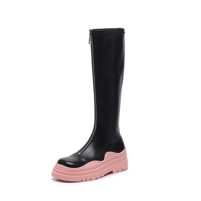 Ekosõmblukuga vabaaja naiste saapad ökonahast