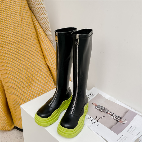 Ekosõmblukuga vabaaja naiste saapad ökonahast