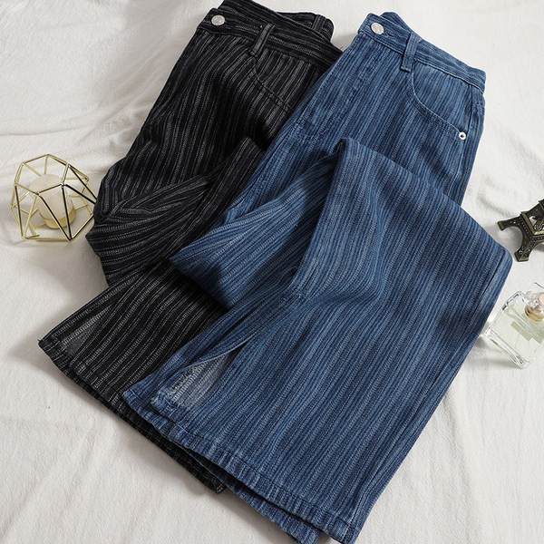 Női farmer magas derékkal - két színben