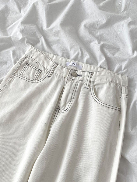 Alkalmi női farmer magas derékkal - két színben