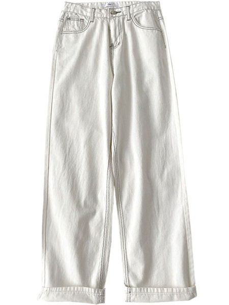 Alkalmi női farmer magas derékkal - két színben