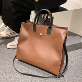 Öko bőrből készült női bőrtáska két füllel