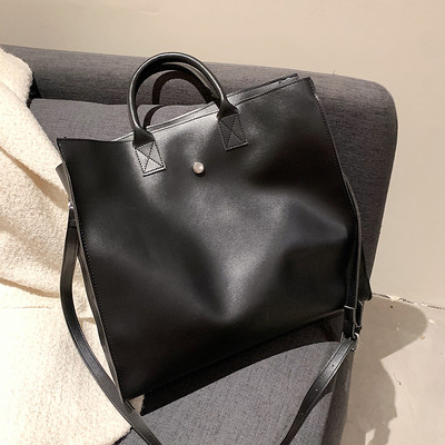 Öko bőrből készült női bőrtáska két füllel