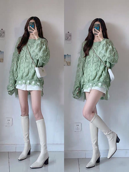 Naujo modelio aulinukai, pagaląsti iš eko odos su kvadratiniu 7 cm kulnu