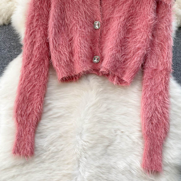 Vestă de puf pentru femei cu pietre