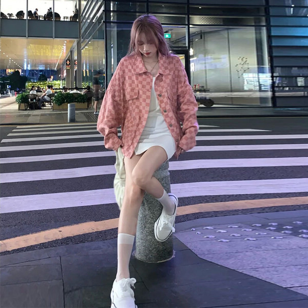 Geaca de dama moderna din denim model larg