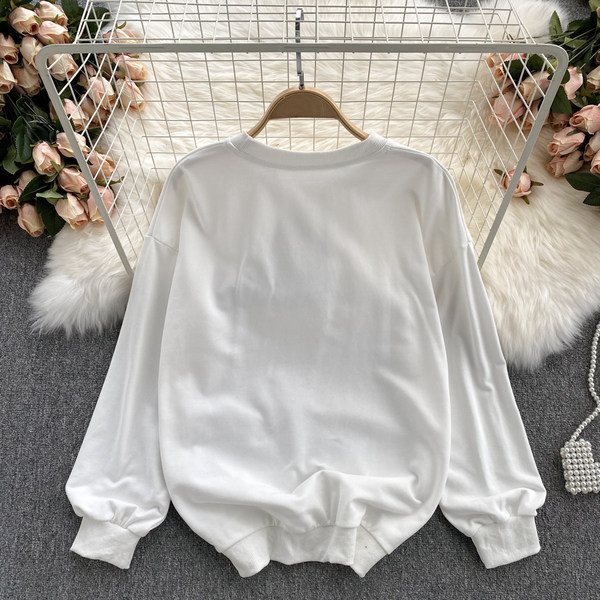 Bluza de dama cu panglica si pietre de decor