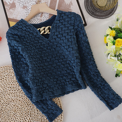 Bluza de dama model nou cu decor metalic