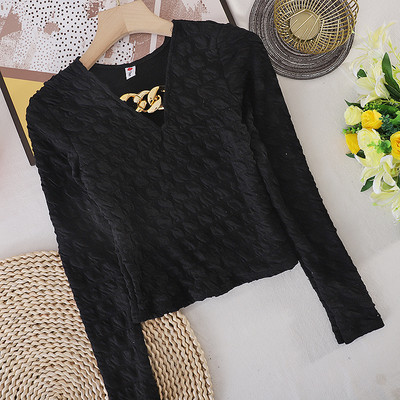 Bluza de dama model nou cu decor metalic