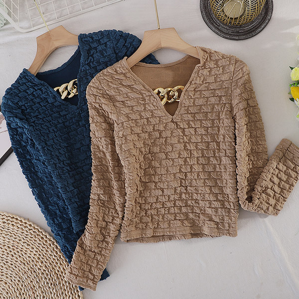 Bluza de dama model nou cu decor metalic