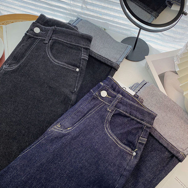 Blugi largi de dama-stil retro