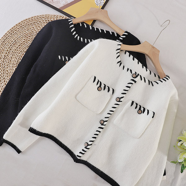 Vesta de dama cu buzunare si nasturi - mai multe culori