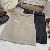 Model nou fusta scurta cu centura