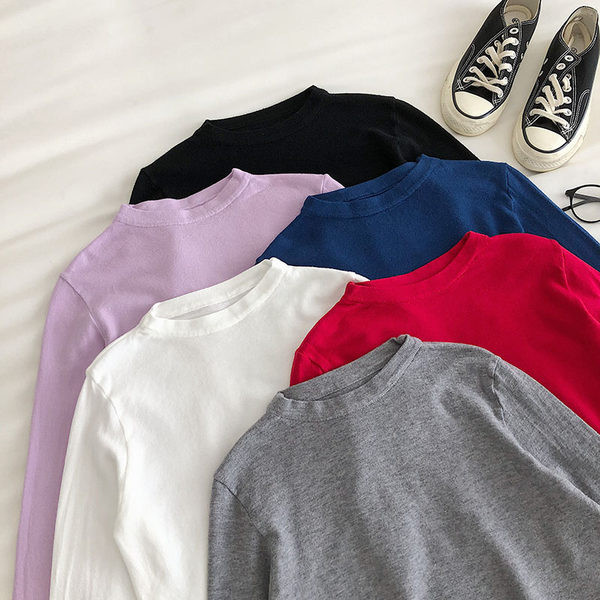 Bluza scurta de dama-model uni