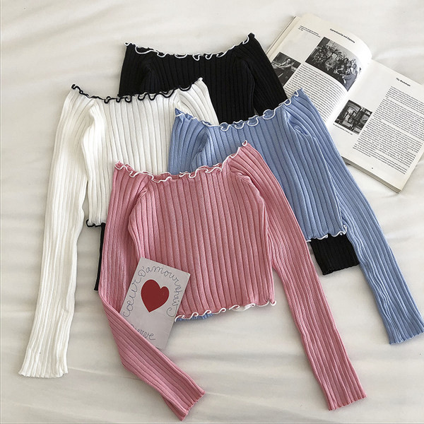 Bluză casual din catifea cu mâneci lungi