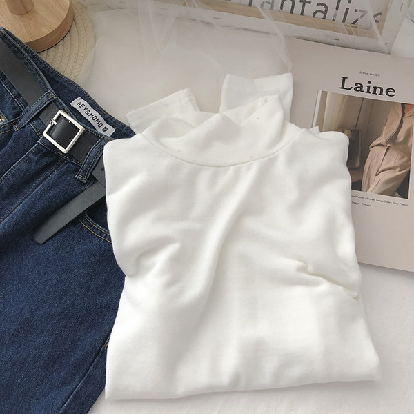 Γυναικείο  ζιβάνκο απλού μοντέλου με ψηλό γιακά