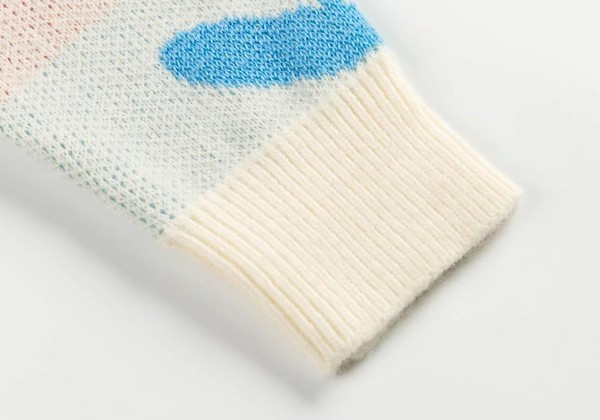 Cardigan scurt tricotat cu nasturi pentru femei