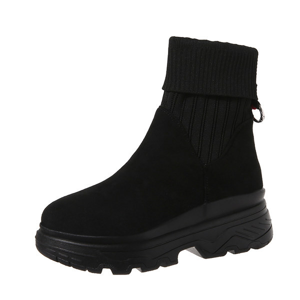 Model nou de ghete de dama cu talpa groasa