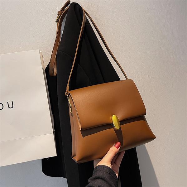 Geanta de dama din piele ecologica pura model cu maner lung