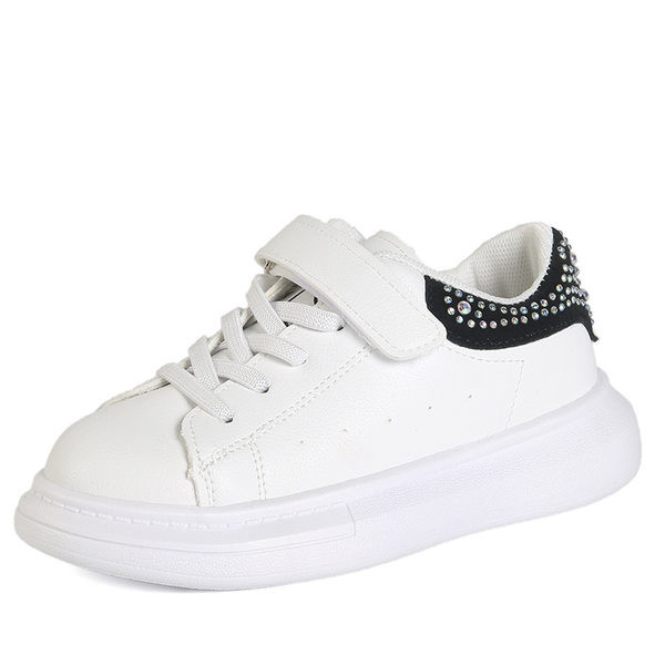 Adidasi copii moderni cu pietre decorative pentru fete