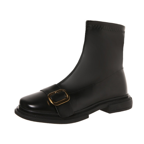 Cizme moderne cu catarama metalica