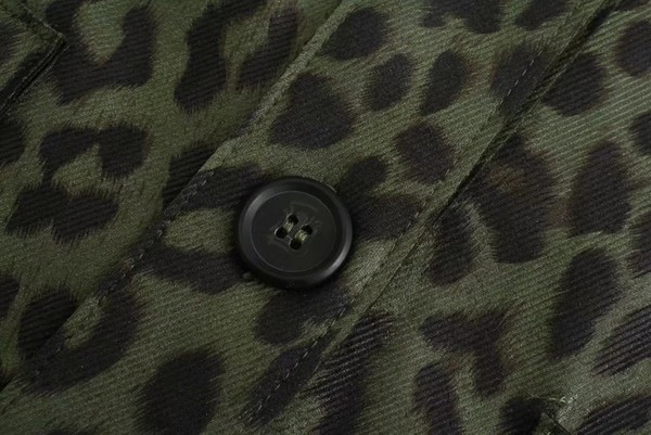 Cămașă largă de toamnă cu model animal