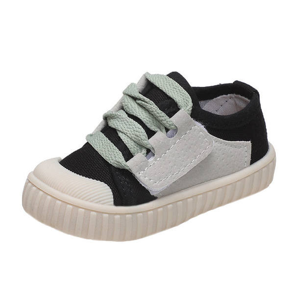 Adidași moderni cu șireturi și talpă plată pentru băieți