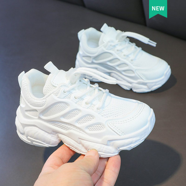 Tenisi moderni pentru copii pentru fete cu sireturi si talpa aspra