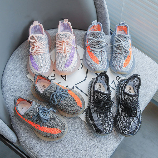 Adidași de actualitate pentru copii pentru băieți și fete cu cravate