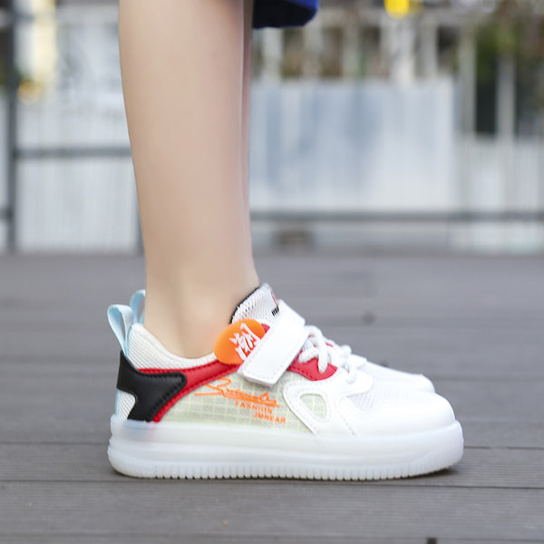 Adidași casual pentru copii cu autocolante și talpă plată