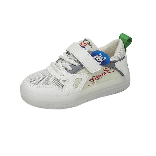 Adidași casual pentru copii cu autocolante și talpă plată