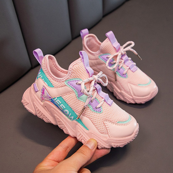 Adidași pentru copii din plasă - pentru fete și băieți