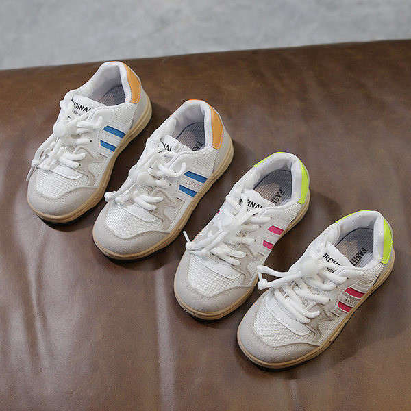 Adidași de damă cu șireturi și talpă plată pentru fete și băieți