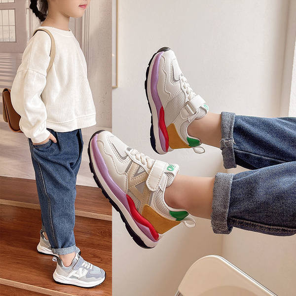 Adidasi copii cu talpa plate pentru baieti si fete cu sireturi si velcro