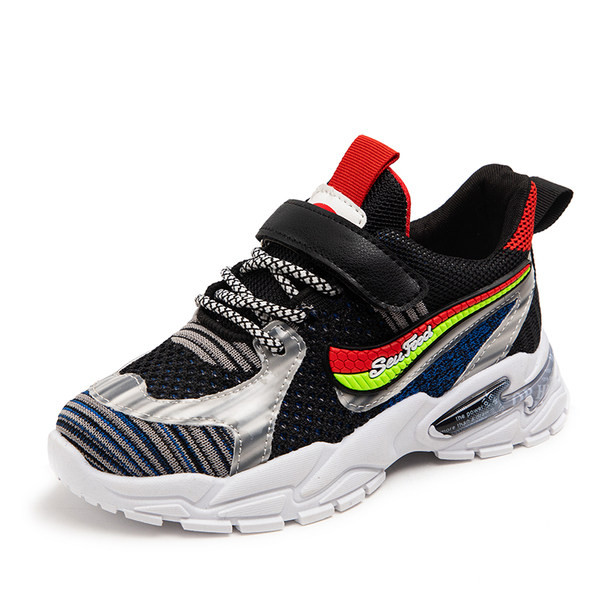 Tenisi copii din plasă cu velcro pentru fete și băieți