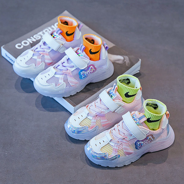 Adidasi de dama cu autocolante si model colorat