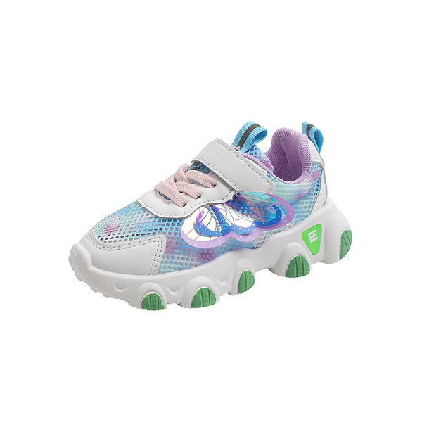 Adidasi de dama cu autocolante si model colorat