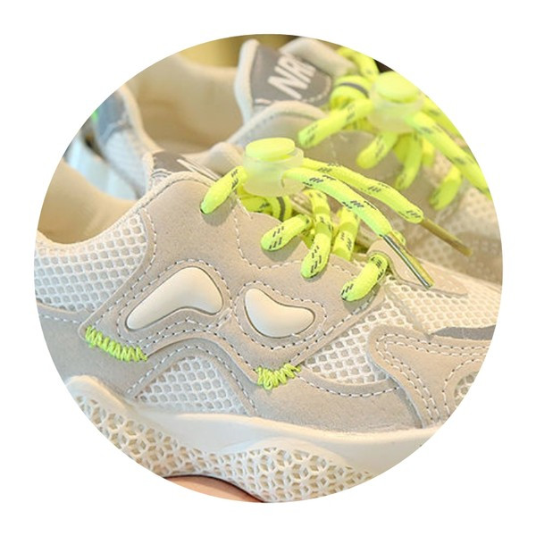 Model nou de adidași sport pentru fete cu talpă aspră și șireturi