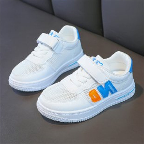 Model nou de adidasi copii cu autocolante de culoare alba