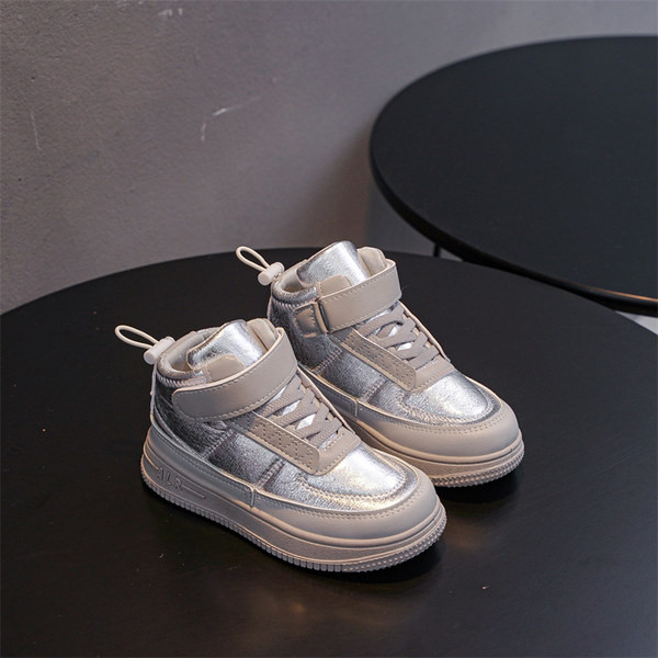 Tenisi textile pentru copii cu autocolante pentru fete