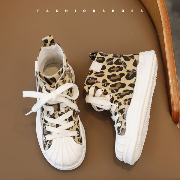 Tenisi copii textile cu cravate pentru fete